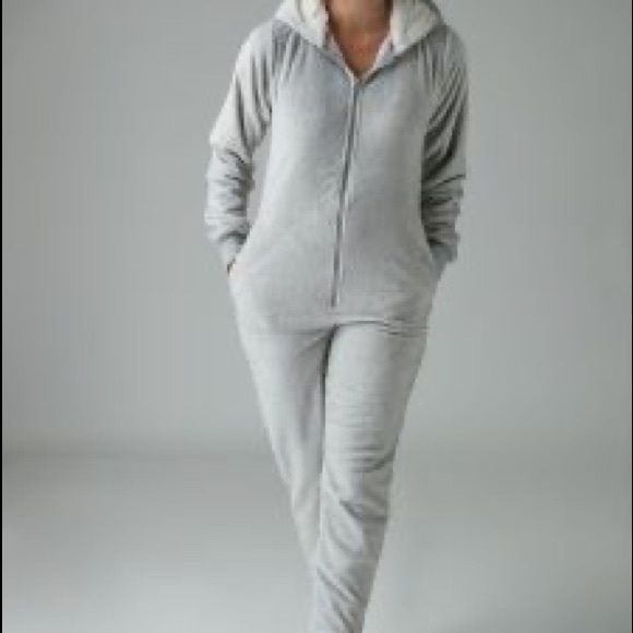 next Pants - Next All In One Snug Cotton Overall With Hoodie